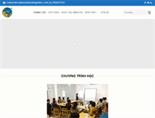 Tablet Screenshot of conduonglamgiau.com